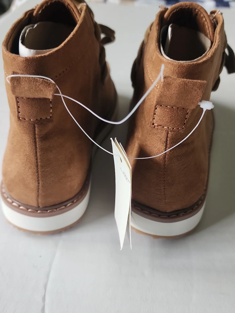 GAP Kids Tan Suede Chukka Boots
